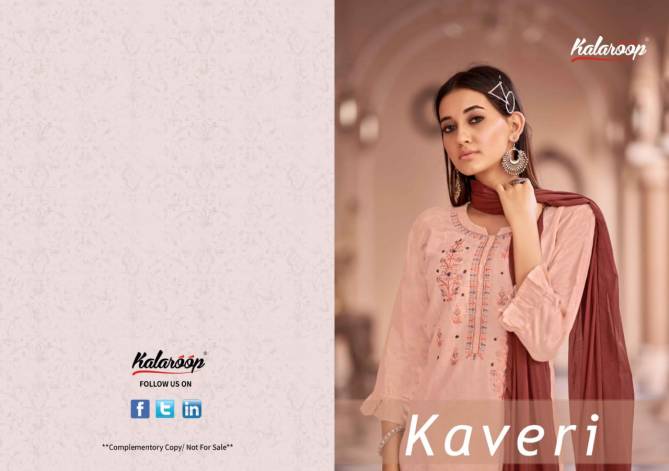 Kaveri By Kalaroop Readymade Salwar Suits Catalog